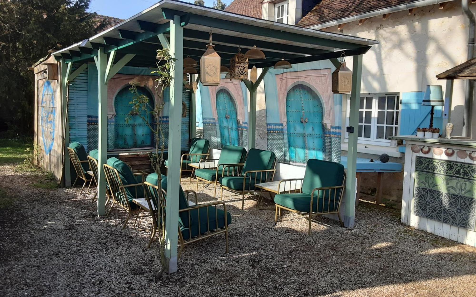 'La Menagerie' Bed & Breakfast Chateauvieux  Bagian luar foto